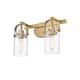 Option Brushed Brass / Clear
