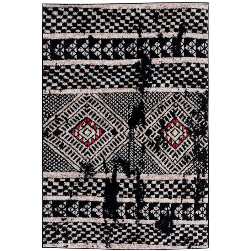 SAFAVIEH Adirondack Goldie Moroccan Boho Distressed Rug