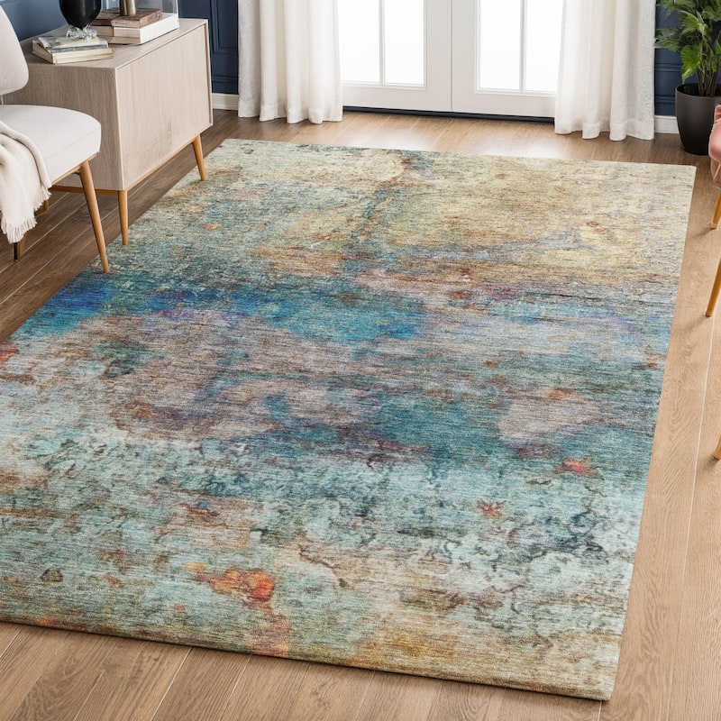 Premium Washable Super Soft Abstract Chic Mayfield Rug