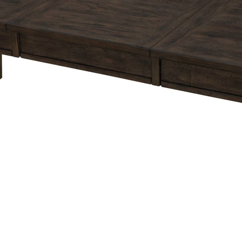 Midland Falls Rustic Brown Rectangular Leg Table