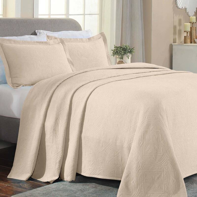 Superior Celtic Circle Cotton Decorative Bedspread Set