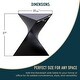 preview thumbnail 118 of 184, Randolph Indoor Side Table - Lightweight Triangular Design Accent End Table for Home Office Living Room and Bedroom, No Assembly