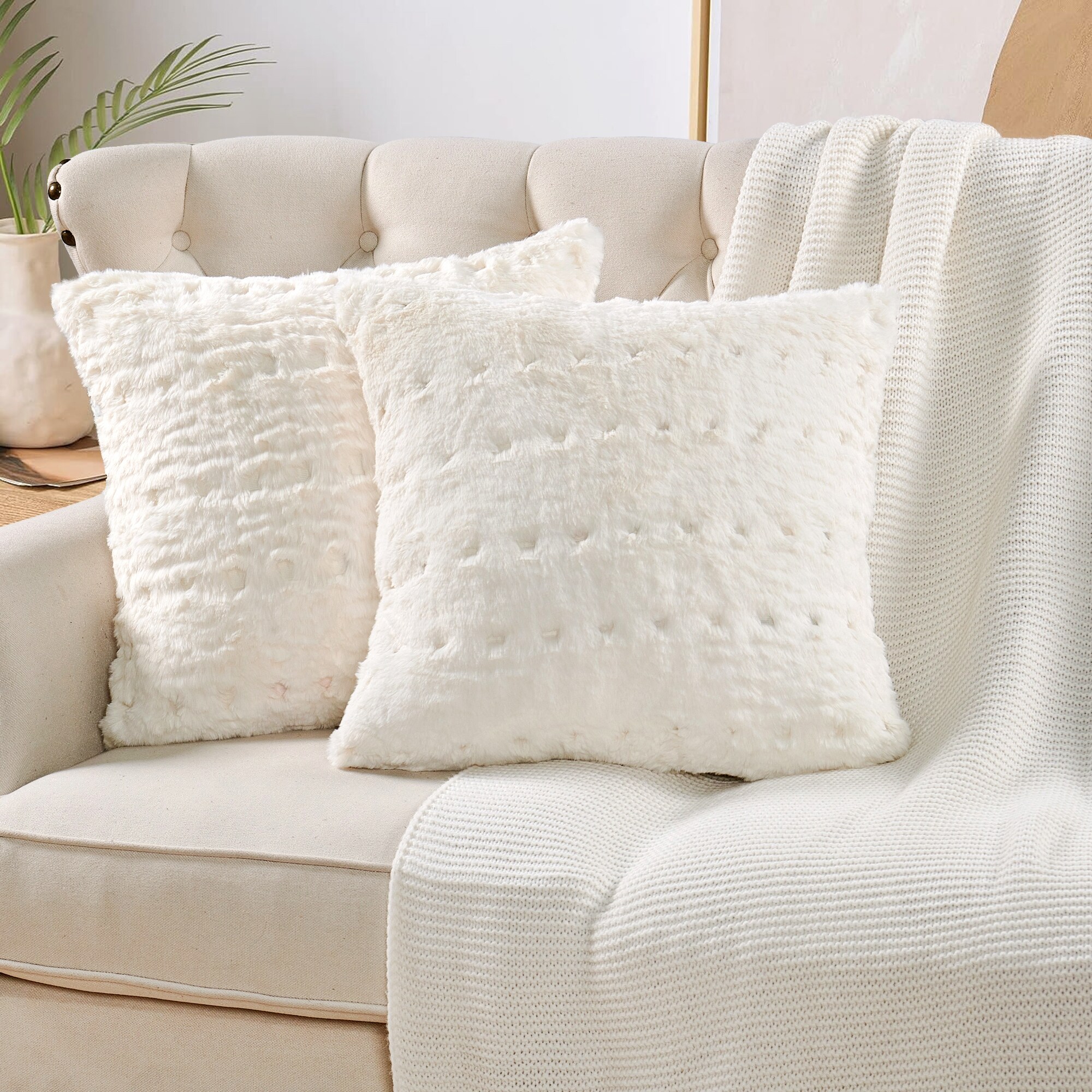 Modern Contemporary Set of 2 Pillow Inserts Throw Pillows Bed Bath Beyond