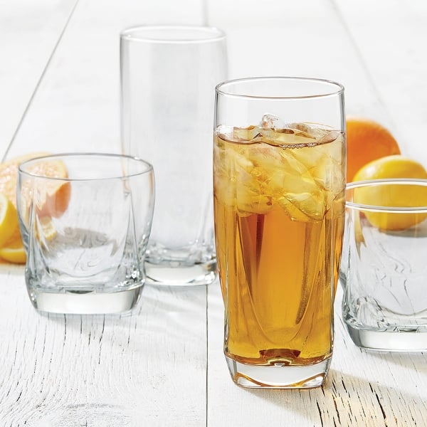 Libbey Classic Can Tumbler Glasses, 16-ounce, Set  