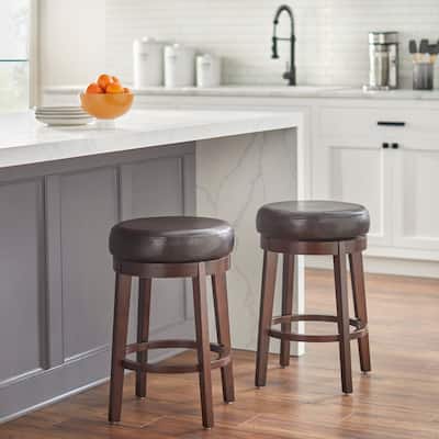 Simple Living 24-inch Avenue Swivel Counter Height Stool (1-Piece)