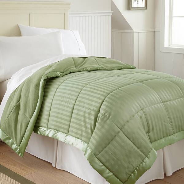 Modern Threads Down Alternative Blanket with Fleece Reverse ...
