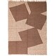 preview thumbnail 1 of 7, ECARPETGALLERY Flat-Weave Marrakech Brown Wool Tapestry Kilim - 8'6 x 11'3