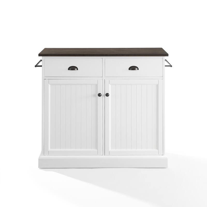 Crosley Shoreline Kitchen Island - 18"d x 40"W x 36.13"h