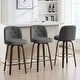 preview thumbnail 48 of 187, 26"/29" Swivel Counter Height Bar Stools, Counter Stools w/ Bentwood Legs