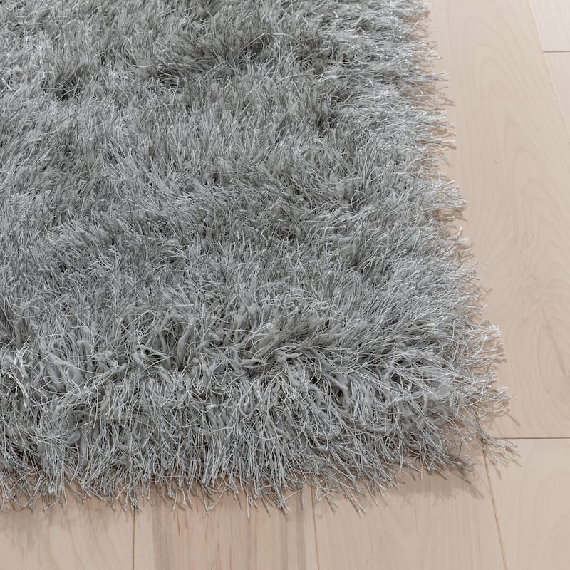 Well Woven Kuki Chie Glam Solid Shag Area Rug