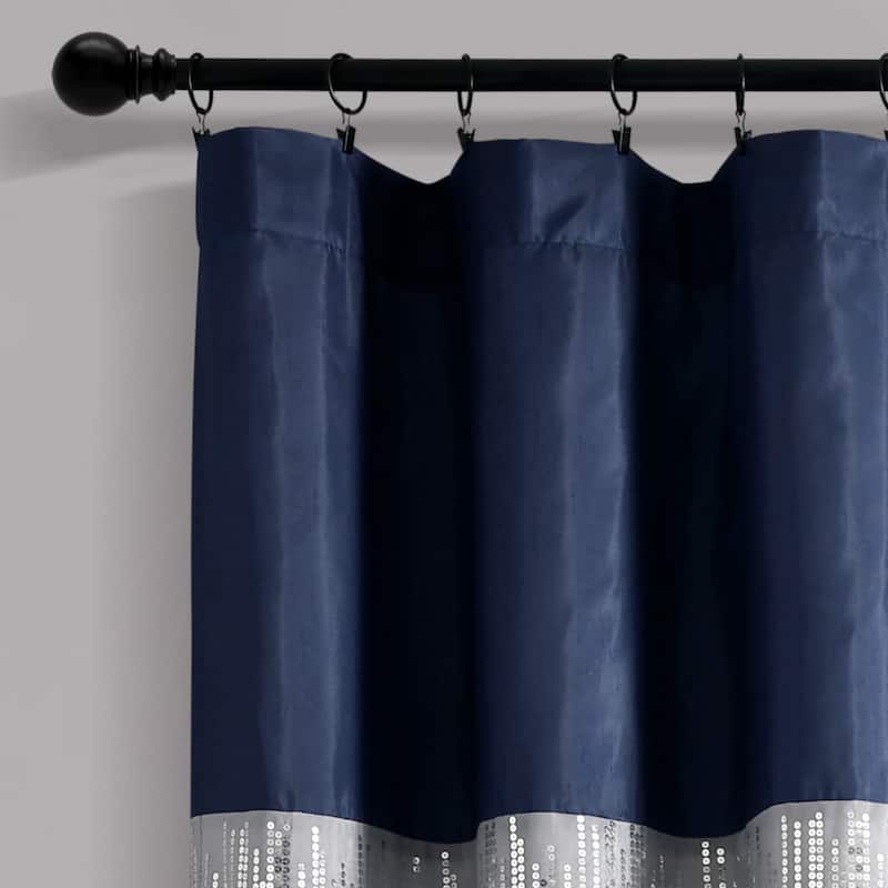 Lush Decor Night Sky Wide Width Single Curtain Panel (1Panel)