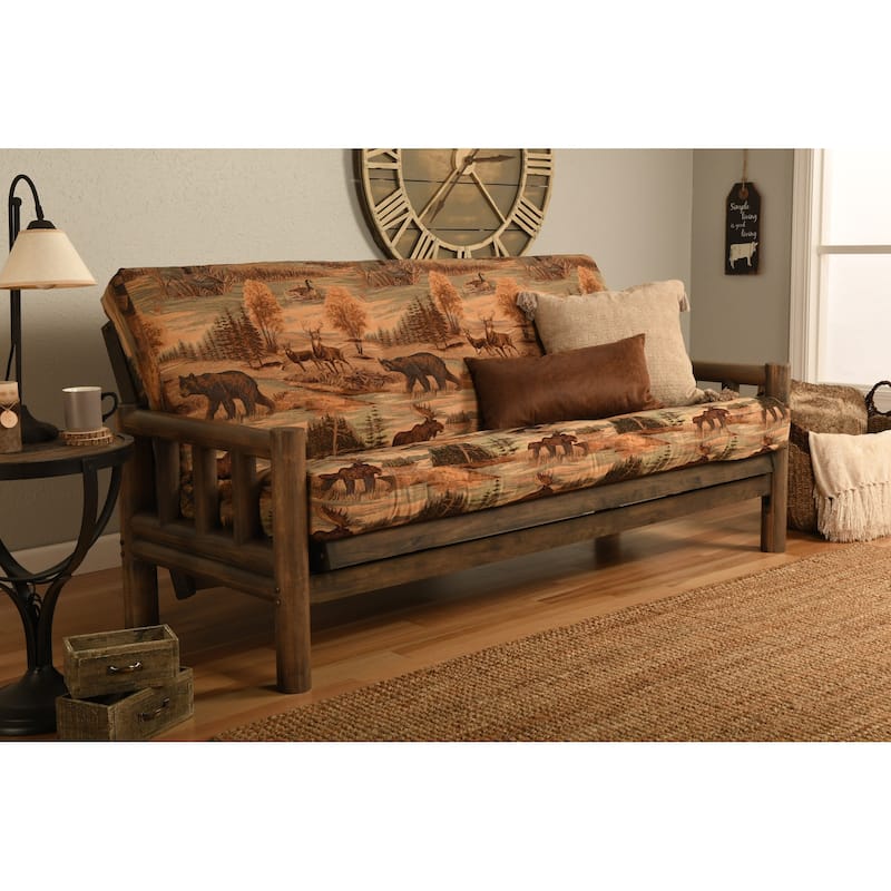 Somette High-density Foam and Spring Full-size Replacement Futon Mattress Only (Frame Not Included) - Canadian