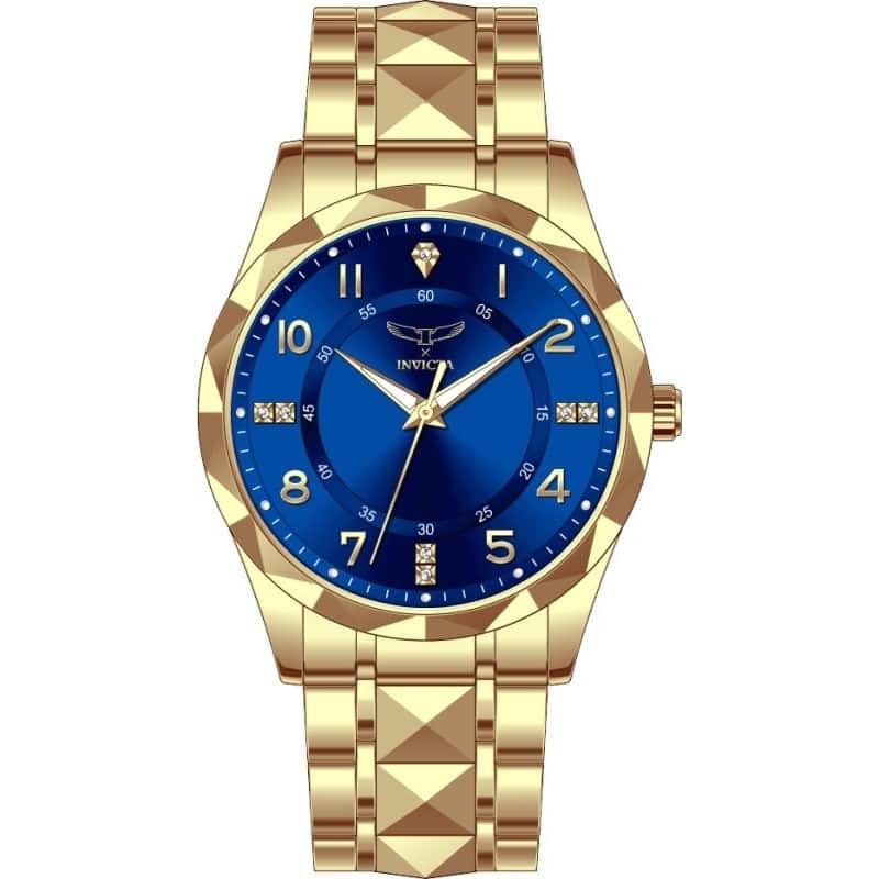 Invicta Men's 69020 Specialty Quartz PC21S Copper Dial Watch - Blue