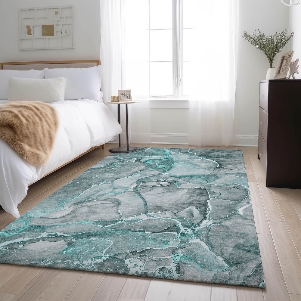 Premium Washable Super Soft Abstract Contemporary Mayfield Rug