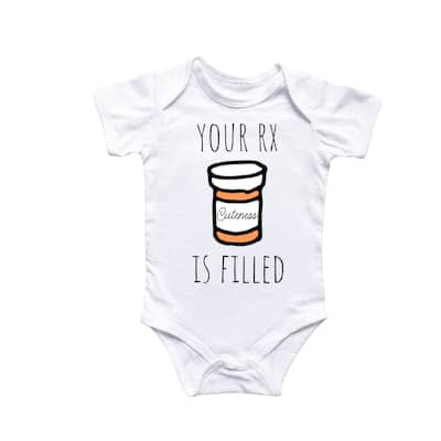 Pharmacist - Baby Boy Girl Clothes Infant Bodysuit Funny Cute Newborn