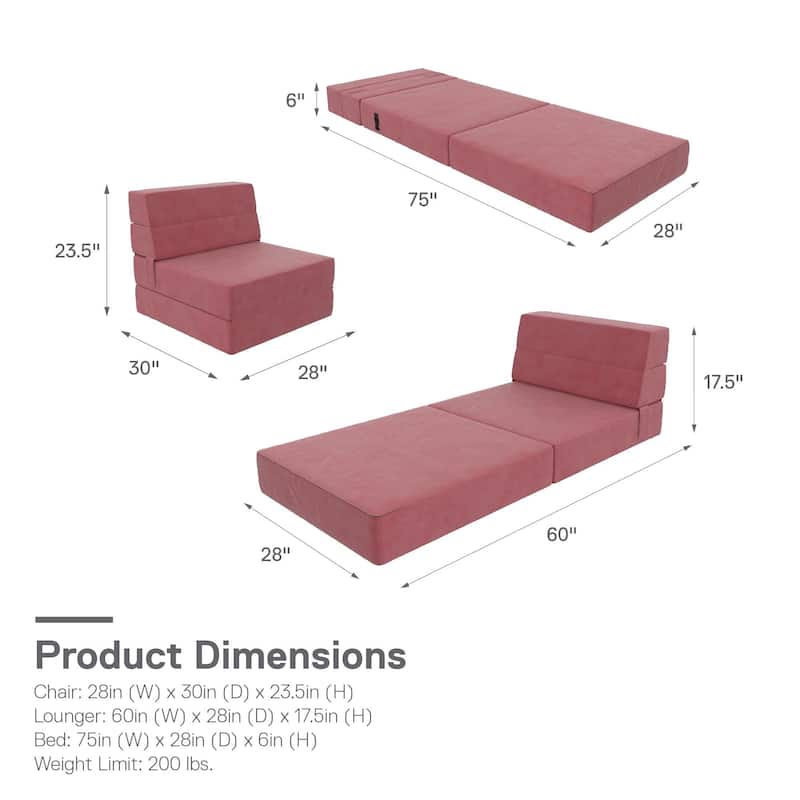 The Novogratz Flower Modular Chair