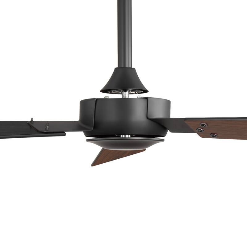 2 Set 52-inch Reversible 3-Blade Ceiling Fan No Light with Remote