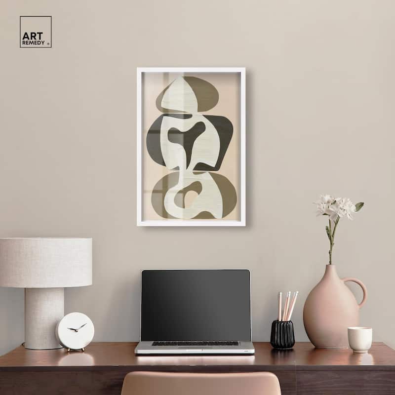 Shapes of Sage II Shadowbox by Art Remedy