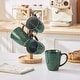 preview thumbnail 28 of 45, vancasso STARRY Stoneware 4-Piece Coffee Mug Set 12oz/16oz