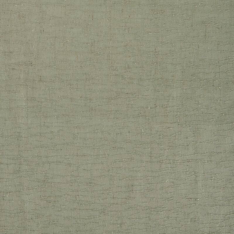 Clean Window Crushed Texture Anti-Dust Sheer Linen Blend Curtain Panel, Single Panel