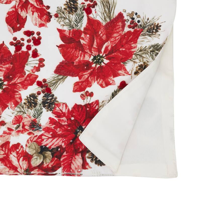 Poinsettia Table Runner - 16"x72"