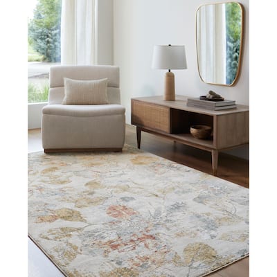 Livabliss Tropical Roseanne Floral & Botanical Area Rug