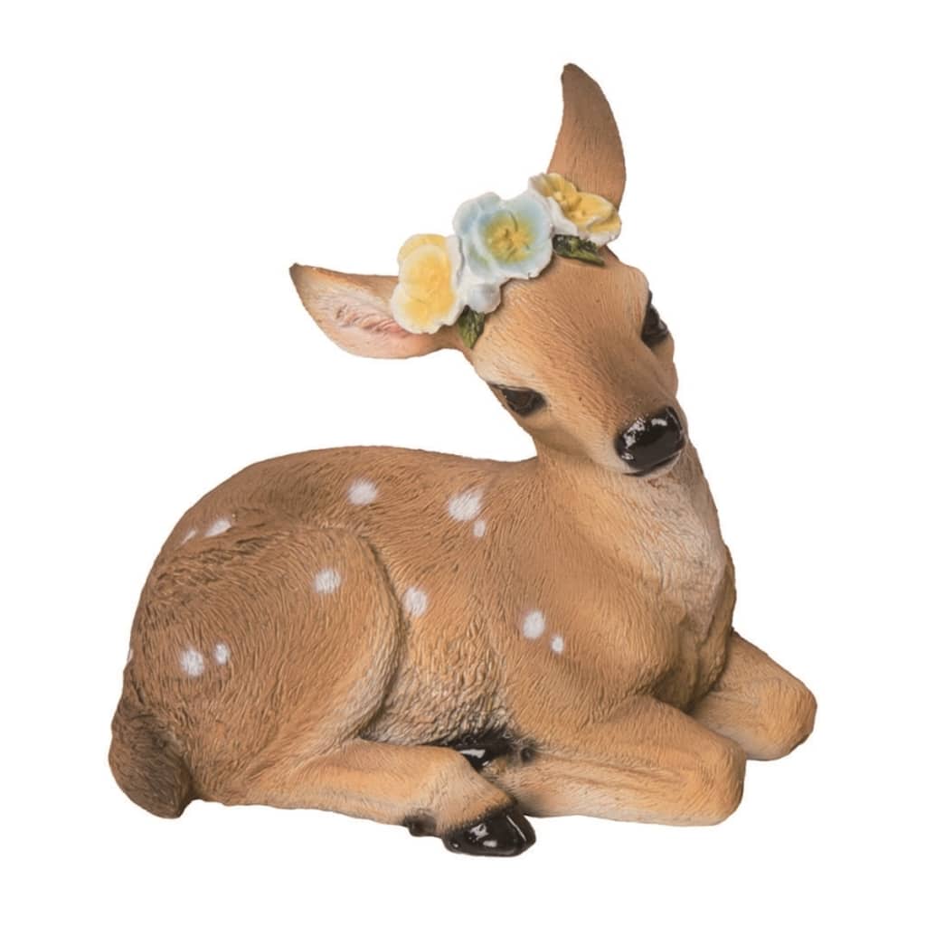 Transpac Resin 4.9" Brown Spring Sweet Fawn Figurine
