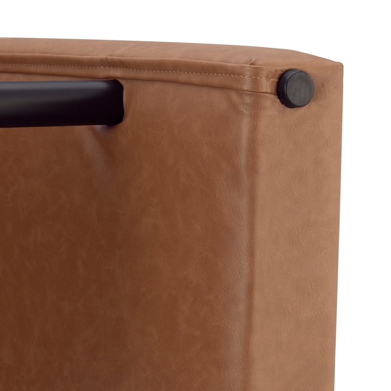 NPD Furniture Jovanka Faux Leather Counter Stool