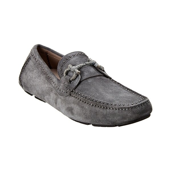 ferragamo suede drivers