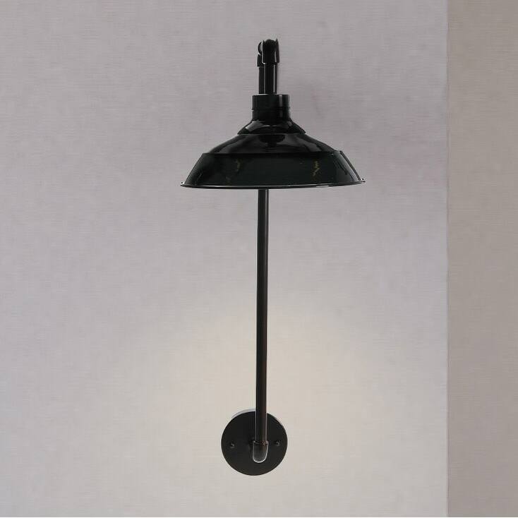 Metal Wall Sconce with Shade