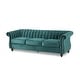 preview thumbnail 19 of 25, Bowie Glam Velvet Sofa by Christopher Knight Home