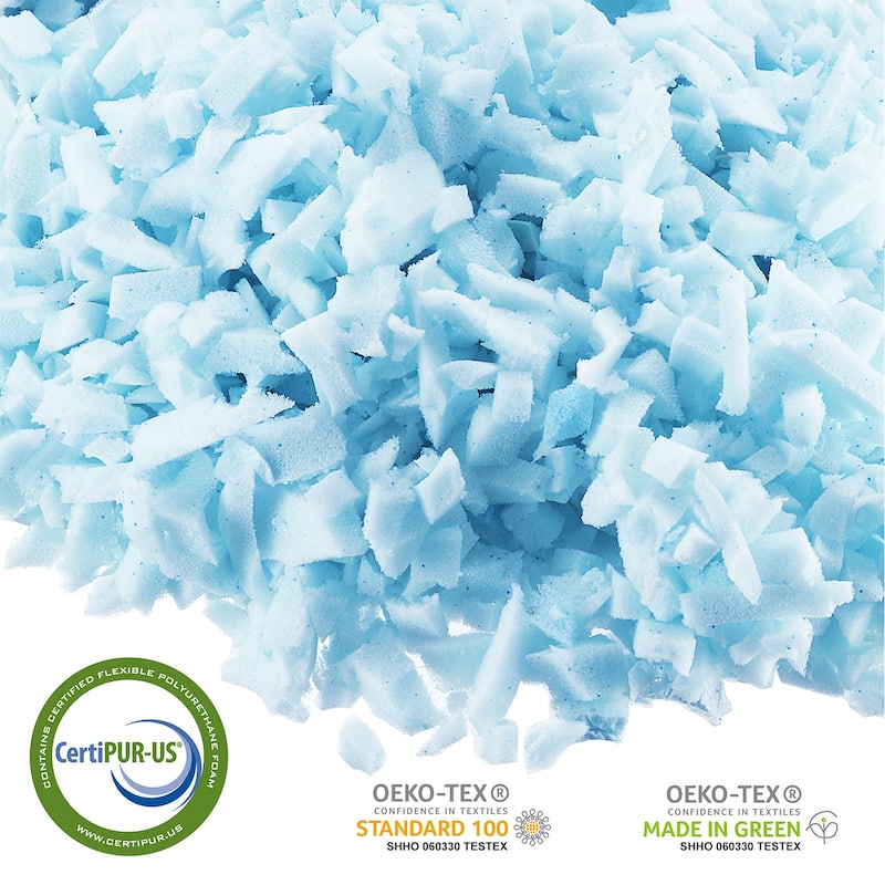 Nestl Coolest Heat and Moisture Reducing Ice Silk Pillow - Gel Infused Adjustable, Breathable, and Washable Memory Foam Pillow