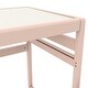 preview thumbnail 13 of 18, Max & Finn Signy Kids Table and 2 Chairs Set with Adjustable Heights, Pink/White