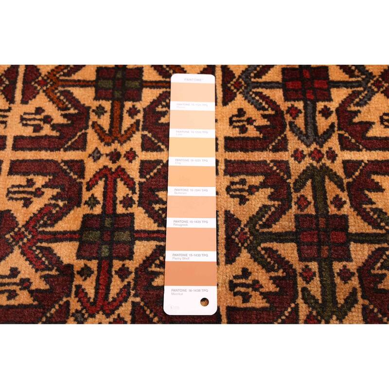 ECARPETGALLERY Hand-knotted Teimani Beige Wool Rug - 4'7 x 6'2