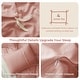 preview thumbnail 32 of 34, Flax Linen Cotton Blend Duvet Cover Set, Durable, and Moisture-Wicking, 3 Piece Bedding Set