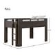 preview thumbnail 3 of 6, Bello Pine Full Low Loft Bed