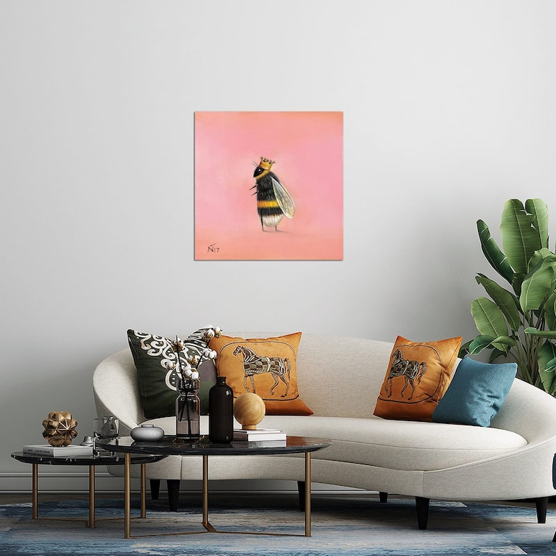 Queen Bee Print On Acrylic Glass by Neil Thompson