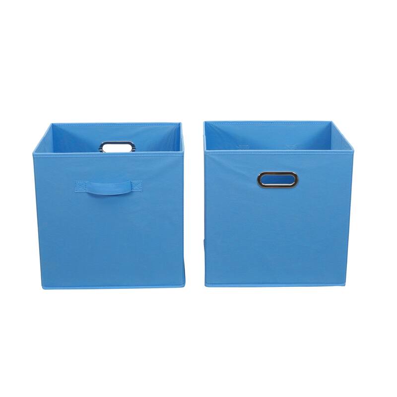 Household Essentials Fabric Storage Bins, Set of 2