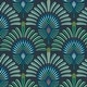 preview thumbnail 4 of 2, Transform Peacock Green Peel & Stick Wallpaper