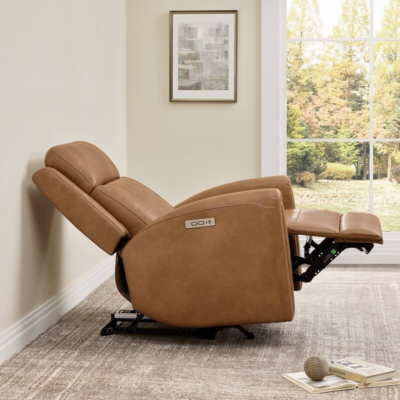 Spruce & Spring Power Recliner Chair Wall Hugger with USB & Type-C Charge