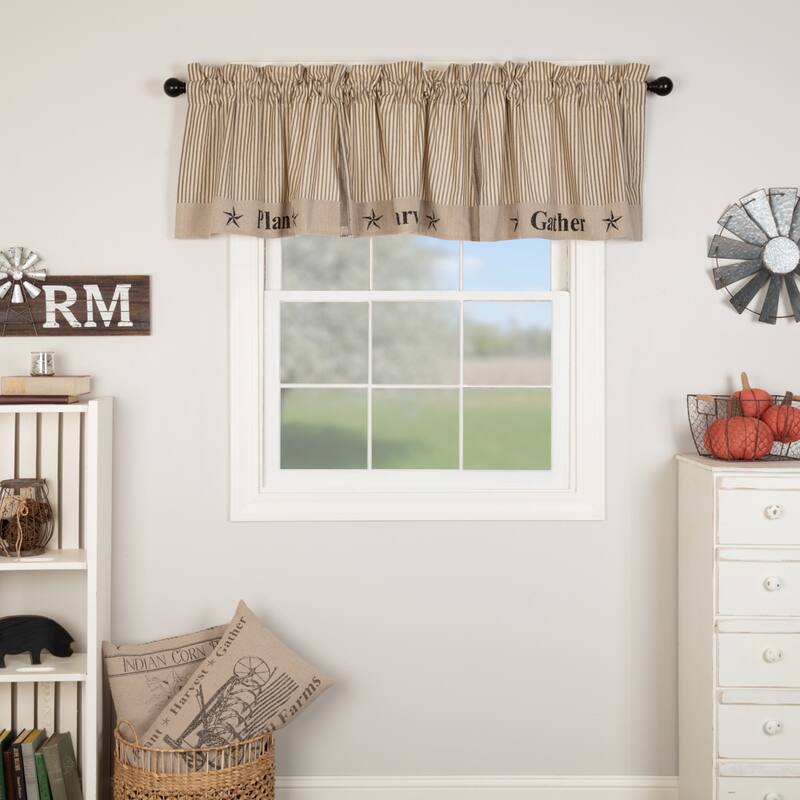 Sawyer Mill Gather Valance - 20x90