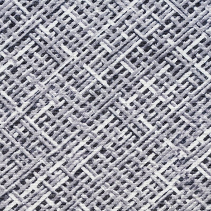 Nourison Washables Indoor only Grey Abstract Area Rug