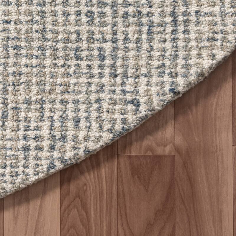 Noah Contemporary Geometric Wool Indoor Area Rug by Sevita