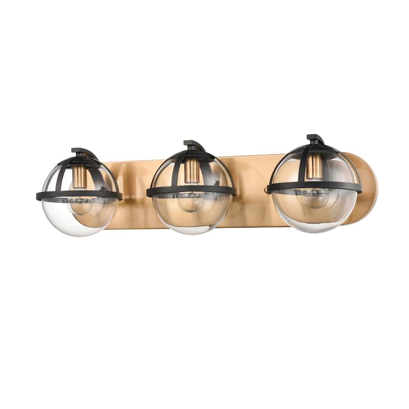 Elk Home Davenay Multiple Finishes With Clear Glass 2 Light Vanity Light