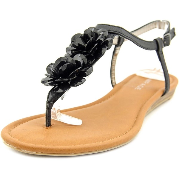 Rampage Dandylion Women Black Sandals