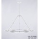 preview thumbnail 2 of 8, Kovacs P1316 Undertas 6 Light 48" Wide Ring Chandelier