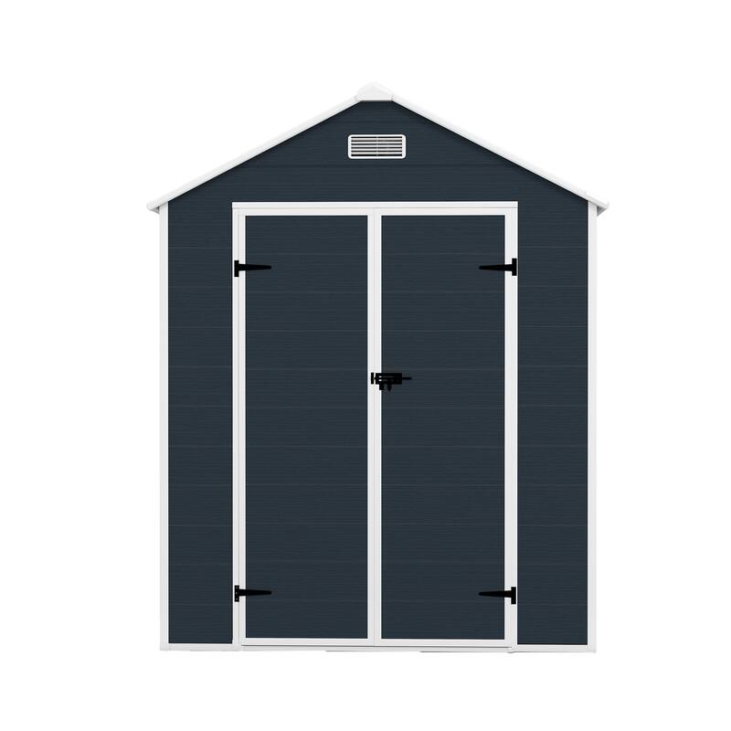 Outdoor Resin Storage Shed, High-Quality PP Material Shed