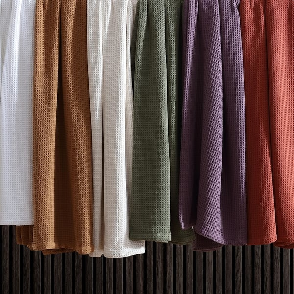 slide 2 of 33, Eddie Bauer Solid Waffle Cotton Reversible Blanket