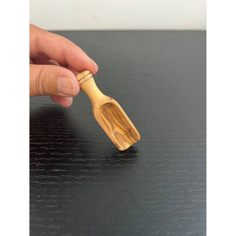 Spade Flour 7 cm Olive Wood Natural - Natural