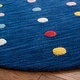 preview thumbnail 17 of 26, SAFAVIEH, Kids Jerilynn Polka Dot Wool Rug